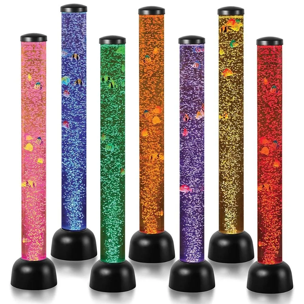 3.3ft  Bubble Tube Floor Lamp