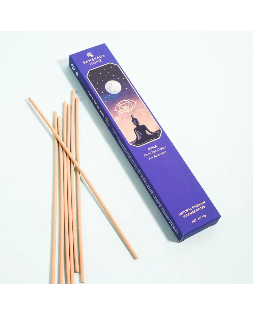 Ajna - Third Eye Chakra Incense | 15pcs