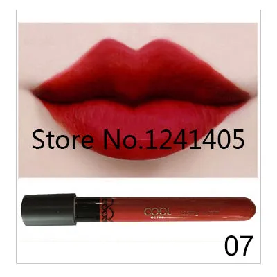 Amazing 12 Colors Waterproof Lip Gloss Long-Lasting Matte Lipstick Liquid 6.6g Makeup Brand EFU #21010