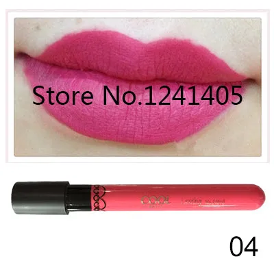 Amazing 12 Colors Waterproof Lip Gloss Long-Lasting Matte Lipstick Liquid 6.6g Makeup Brand EFU #21010