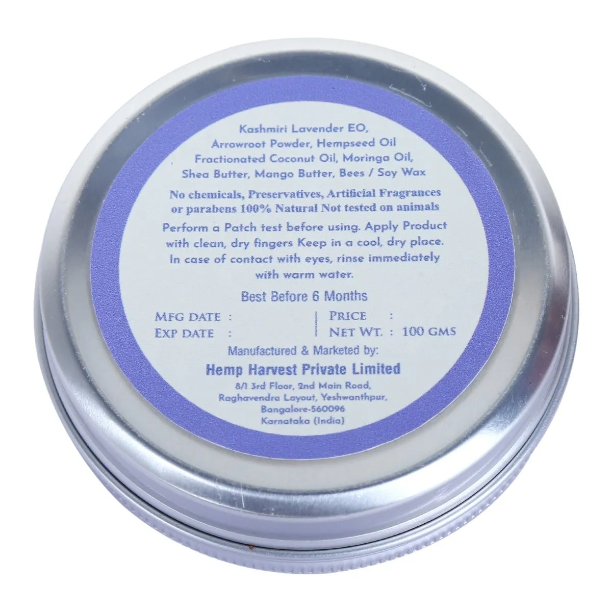 Anti Inflammatory Lavender Body Butter I For Dry to Normal Skin