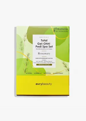 Avry Beauty Gel-Ohh Pedi 5 Step Kit - Rosemary