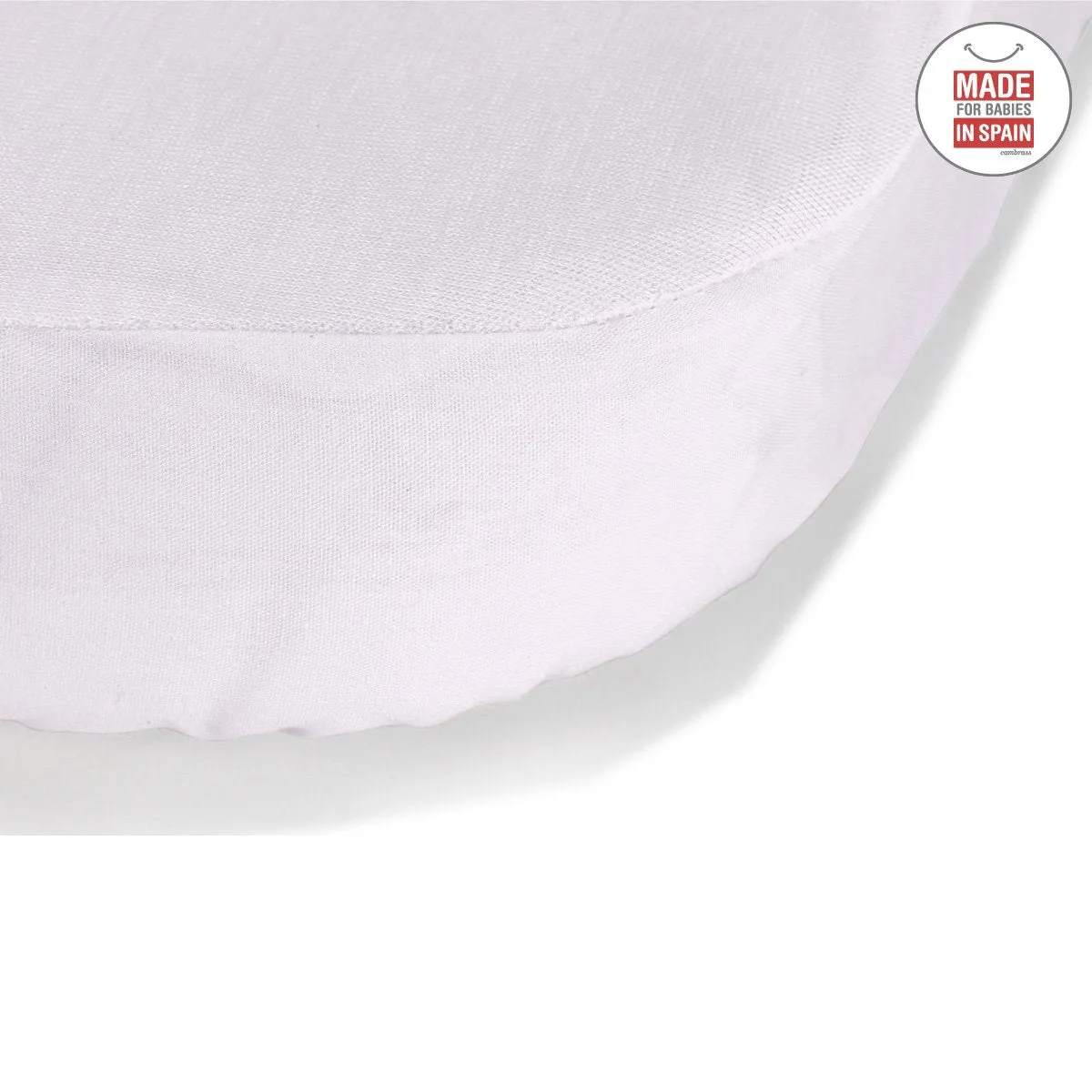 Cambrass Tencel Fitted Waterproof Sheet Pink 70x140cm