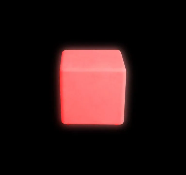 Colour Changing Mood Cube Stool