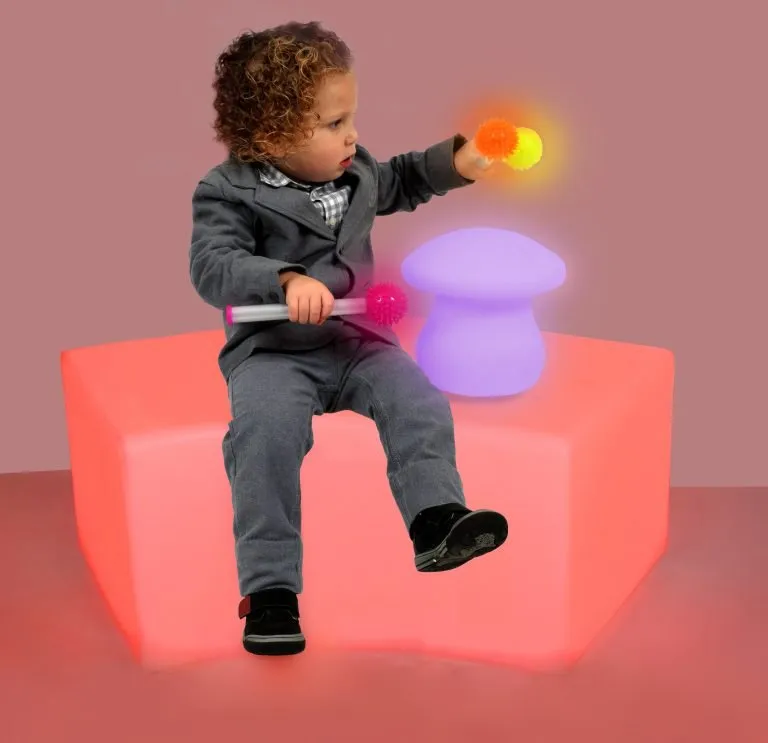 Colour Changing Mood Curved Bench Seating