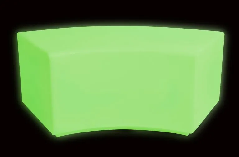 Colour Changing Mood Curved Bench Seating