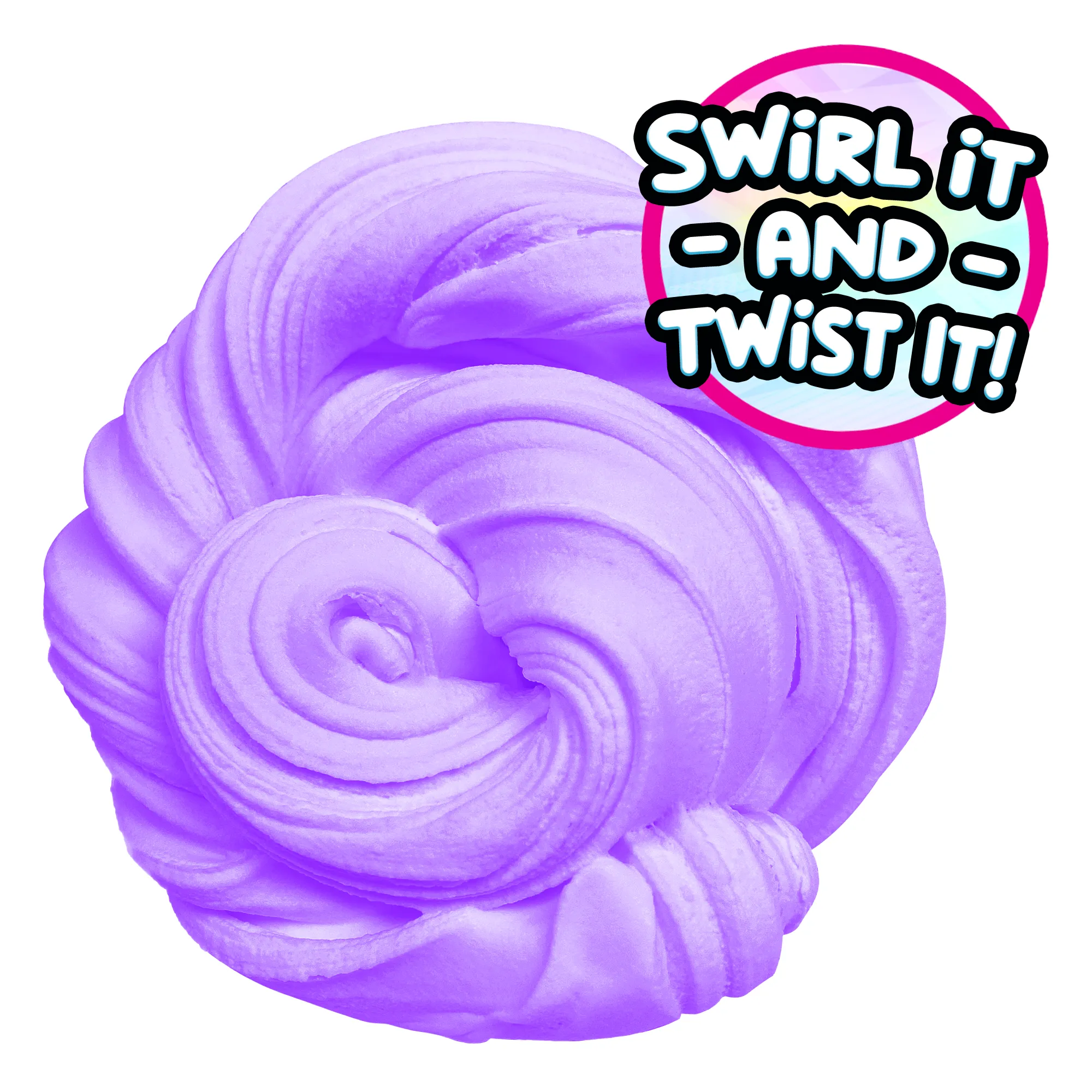 COMPOUND KINGS Fluffy Butter Cloudz Compound Bucket For Girls & Boys | Sensory Toys | Non-Toxic & Non-Sticky | Stress Relieving Tactile | (Purple Grape)