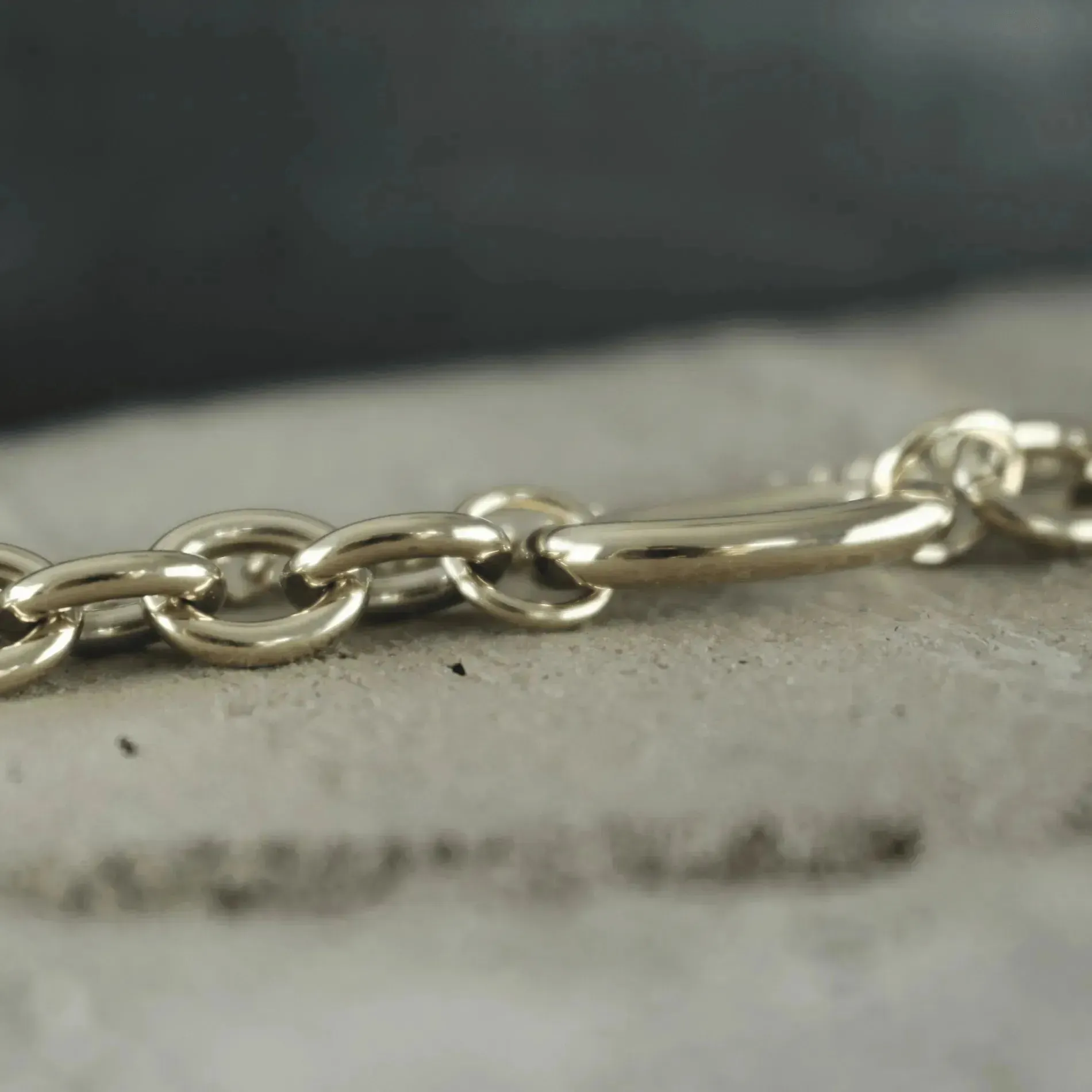 Courage Waterproof Pre Layered Chunky Necklace 18 Carat Gold