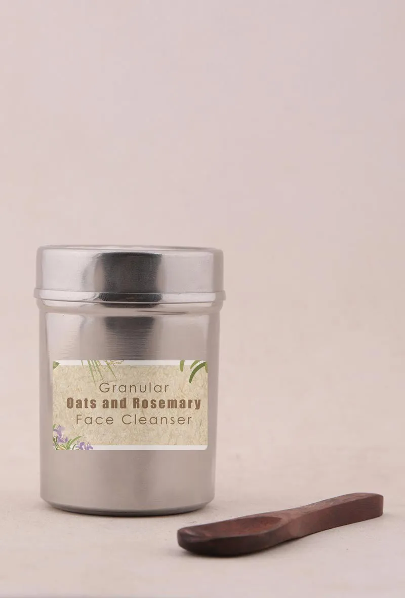 Granular Oats and Rosemary Face Cleanser