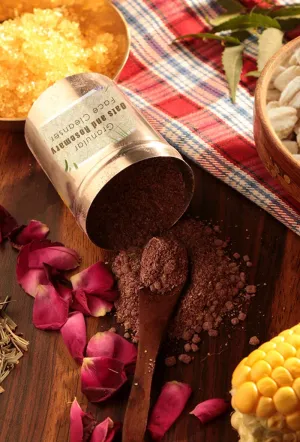 Granular Oats and Rosemary Face Cleanser