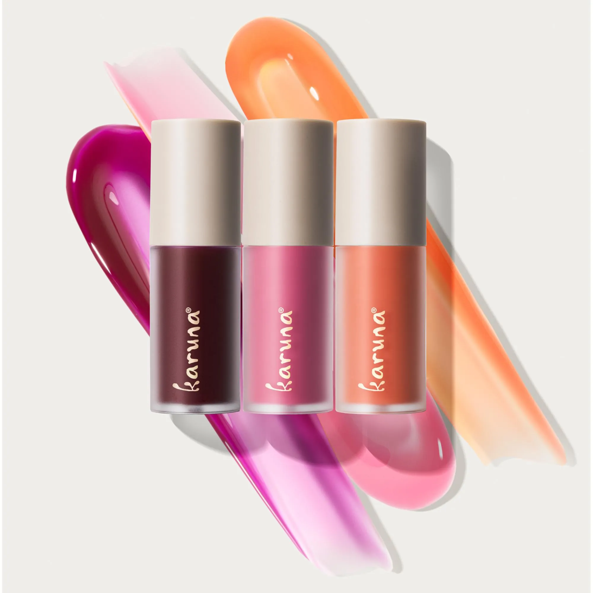 Karuna Dreamy Lips Rejuvenating Tinted Lip Oil Trio