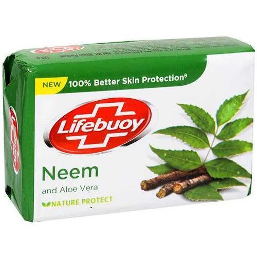 Lifeboy Bar Soap Neem & Aloe Vera