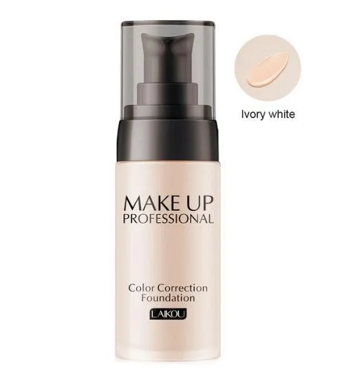 Liquid Makeup Base Long Lasting Moisturizing Nude Foundation Concealer