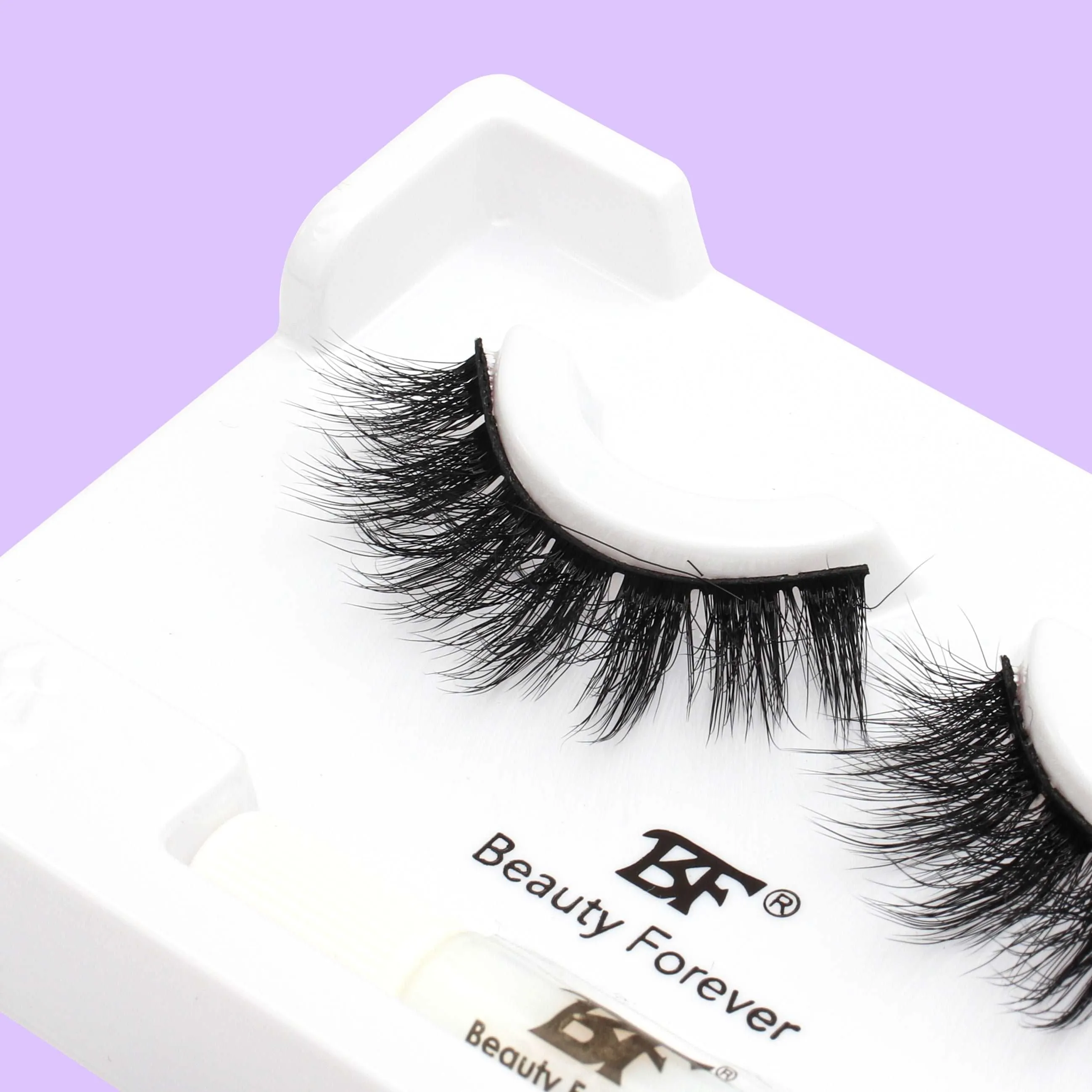 Luxe Silk Fibre 3D Eyelashes Rag Doll No. 922 (Cat eye wispy)