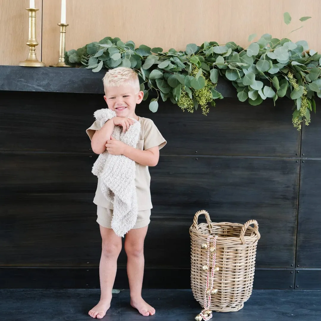 Moonbeam Ribbed Bamboni Blanket
