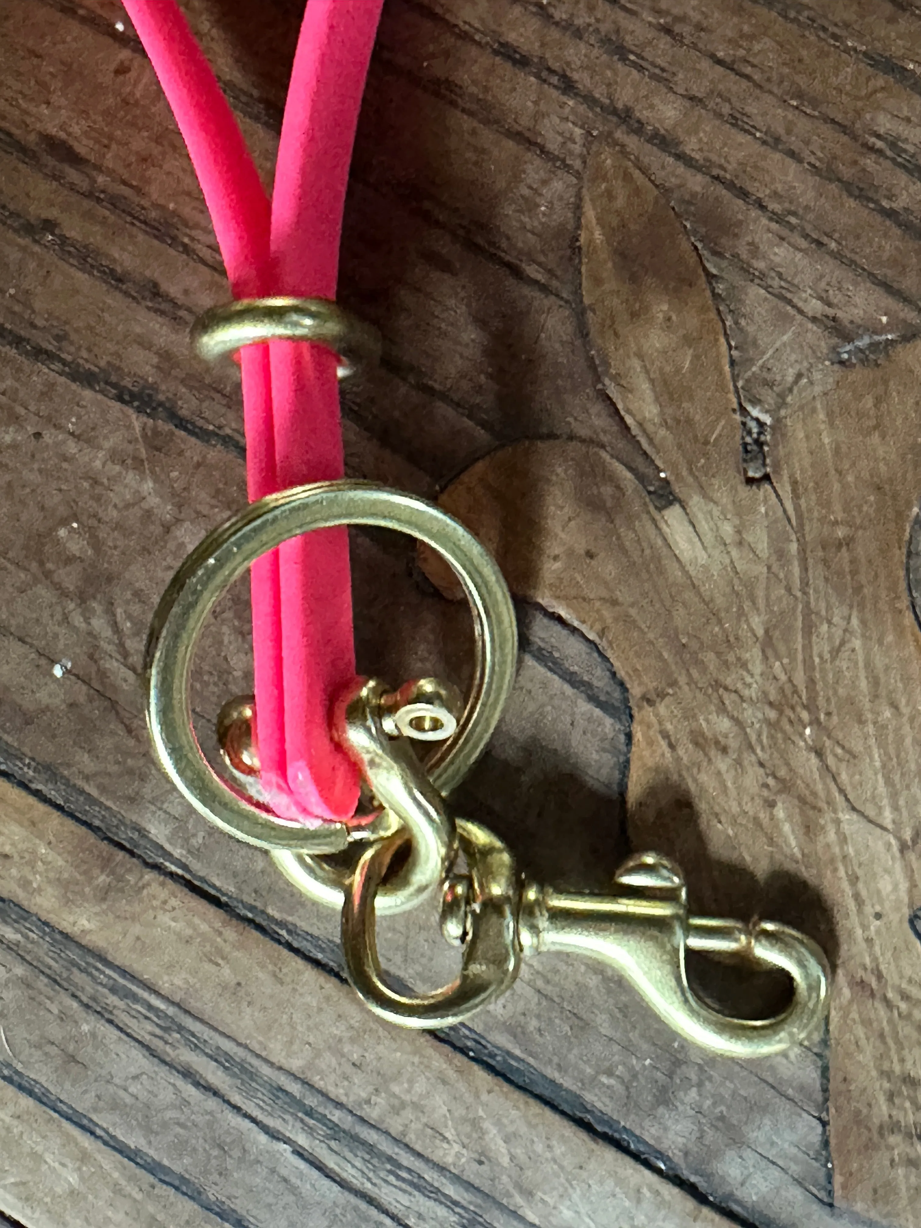 Never Lose Your Keys Again! Sporty Biothane Clip-On Wearable Wristlet Keychain, Waterproof Wristlet Keychain, Wearable Keychain w/Shackle, Bolt Snap   Keeper