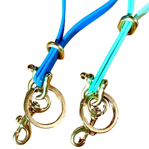 Never Lose Your Keys Again! Sporty Biothane Clip-On Wearable Wristlet Keychain, Waterproof Wristlet Keychain, Wearable Keychain w/Shackle, Bolt Snap   Keeper