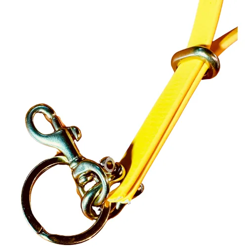 Never Lose Your Keys Again! Sporty Biothane Clip-On Wearable Wristlet Keychain, Waterproof Wristlet Keychain, Wearable Keychain w/Shackle, Bolt Snap   Keeper