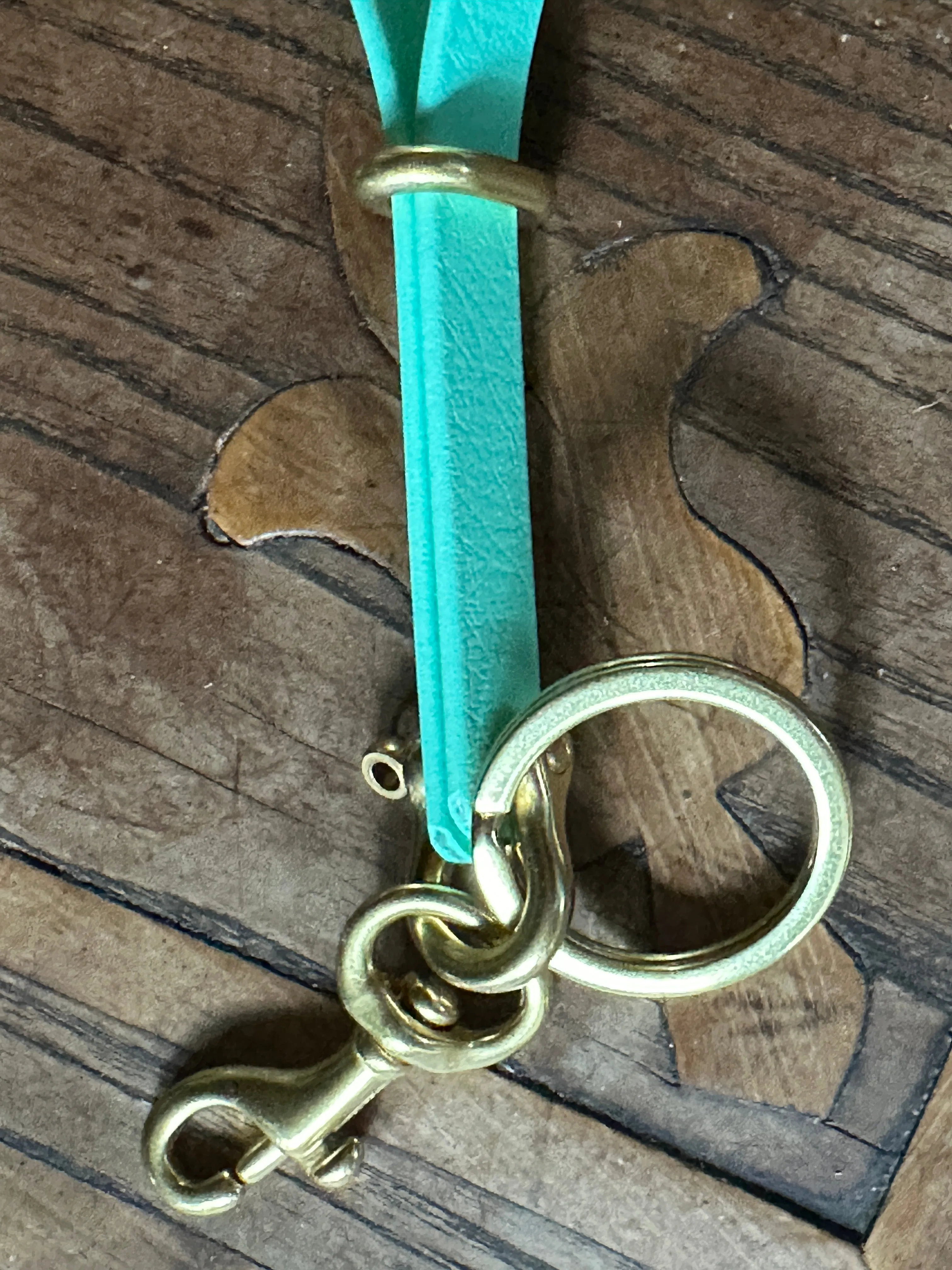 Never Lose Your Keys Again! Sporty Biothane Clip-On Wearable Wristlet Keychain, Waterproof Wristlet Keychain, Wearable Keychain w/Shackle, Bolt Snap   Keeper