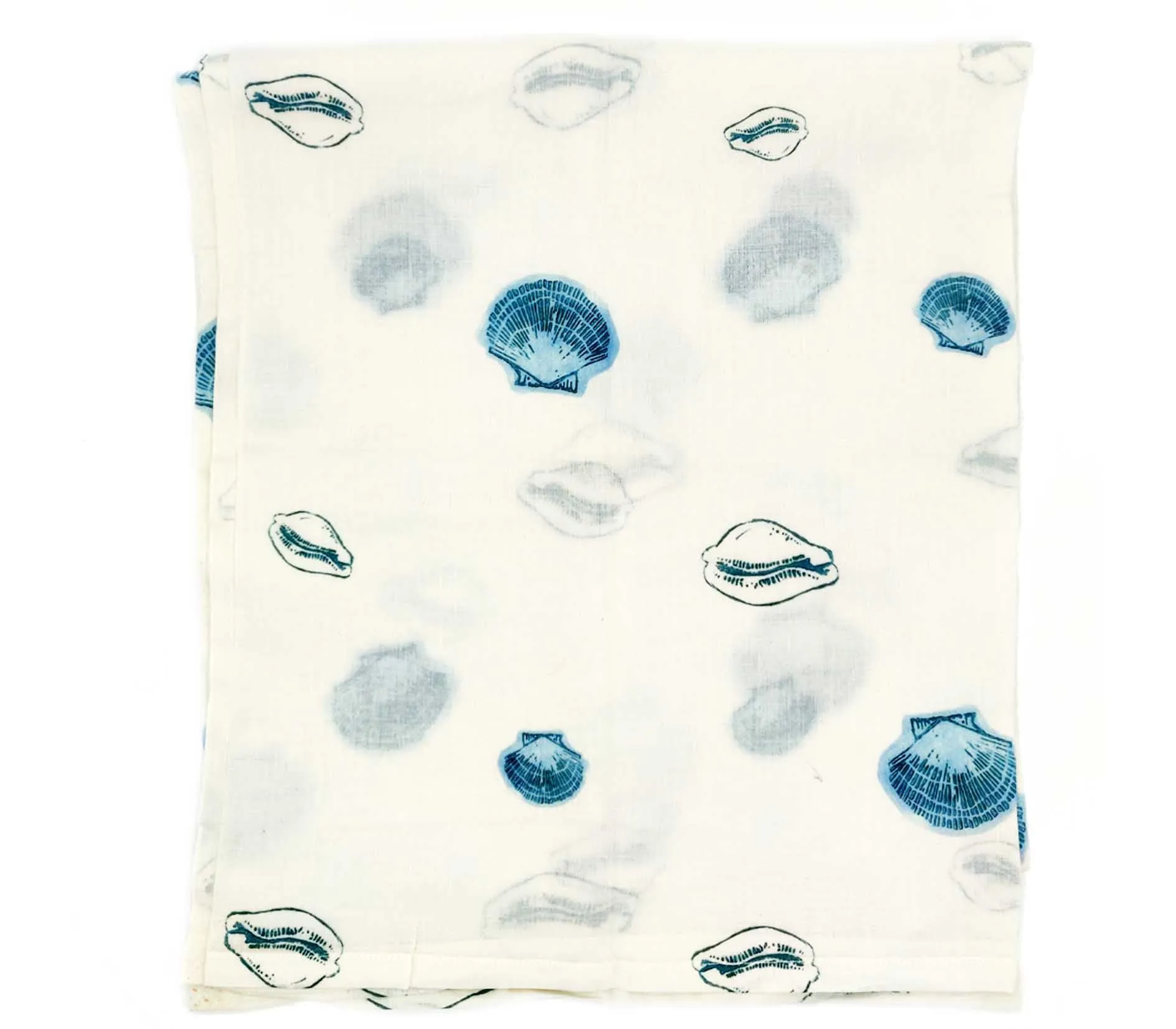 Organic Cotton Muslin (Botticelli Shells)