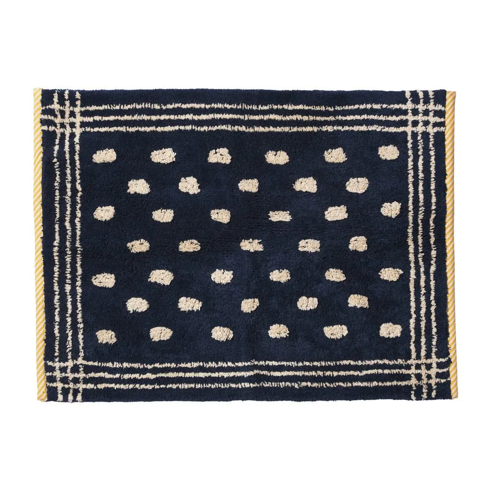 Palermo Bath Mat - Indigo