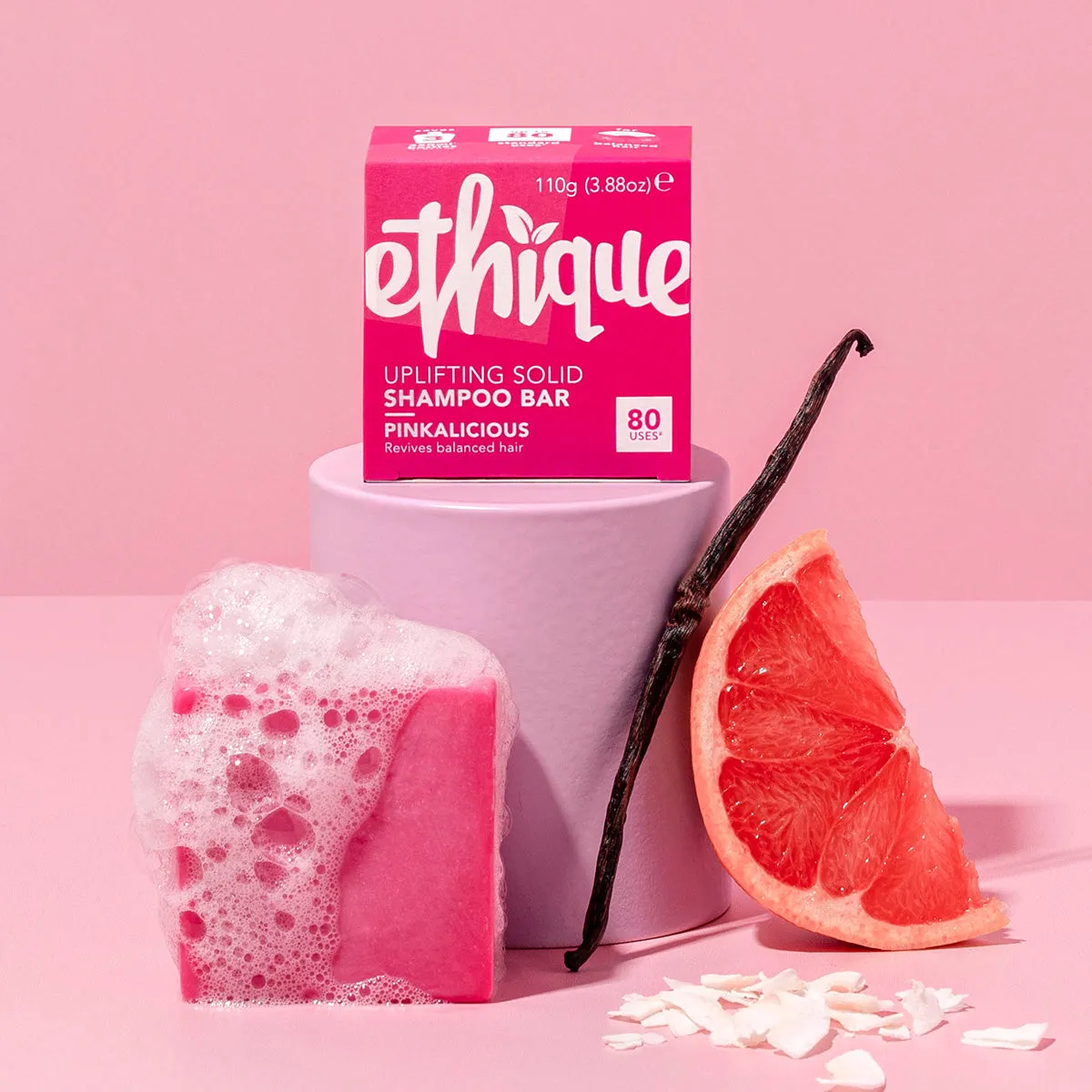 Reviving Shampoo Bar for Balanced Hair: Pinkalicious™
