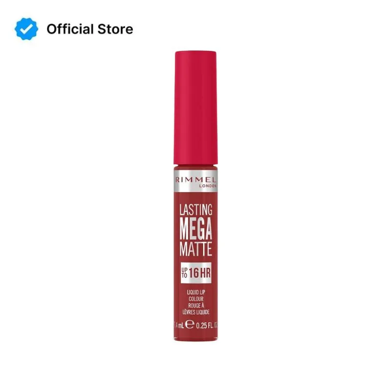Rimmel London - Lasting Mega Matte Long Lasting Liquid Matte Lipstick 500 Fire Starter