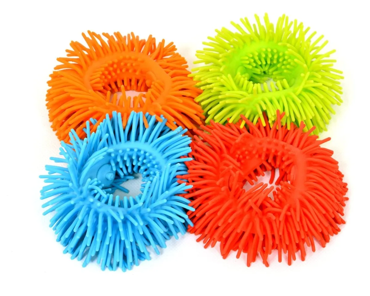 Set of 4 Sensory Stretchy Bangles