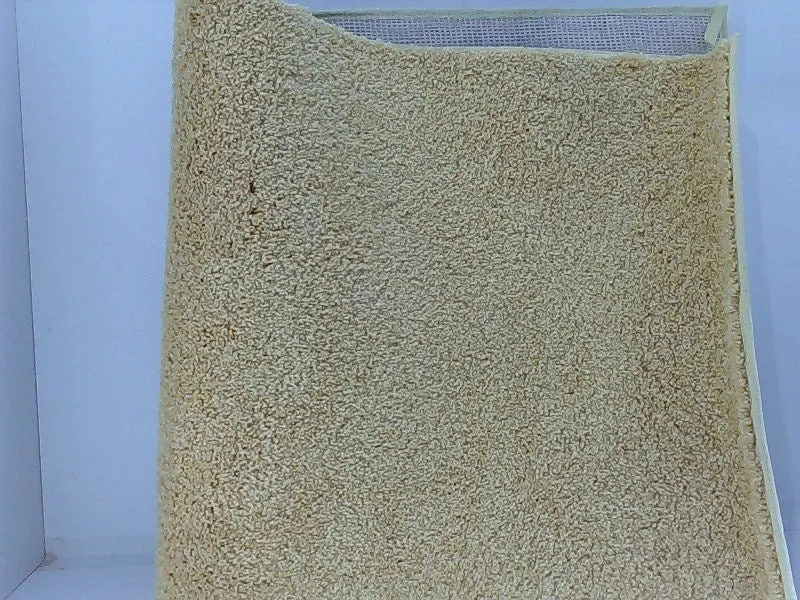 Soft Yellow Kitchen Rug - Non-Slip, Easy-Clean
