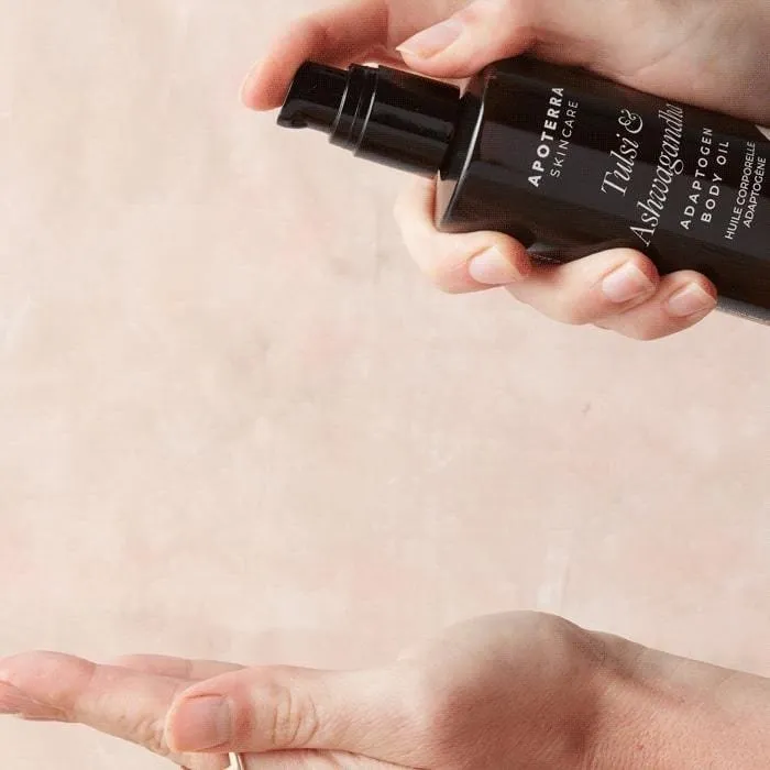 Tulsi & Ashwagandha Adaptogen Body Oil