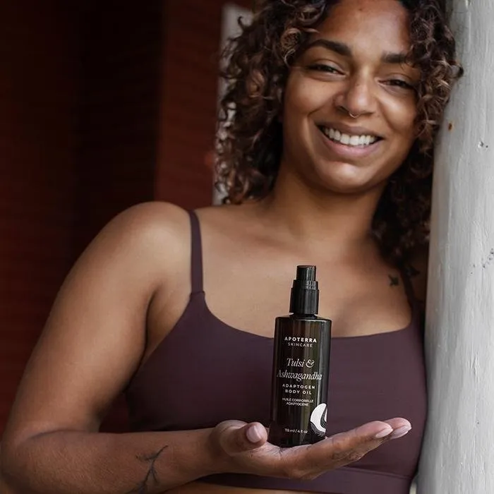 Tulsi & Ashwagandha Adaptogen Body Oil