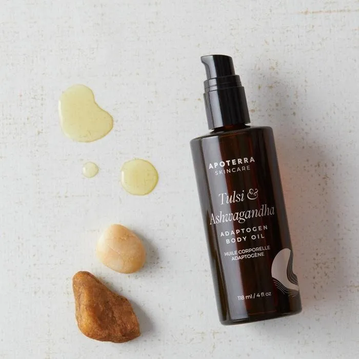 Tulsi & Ashwagandha Adaptogen Body Oil