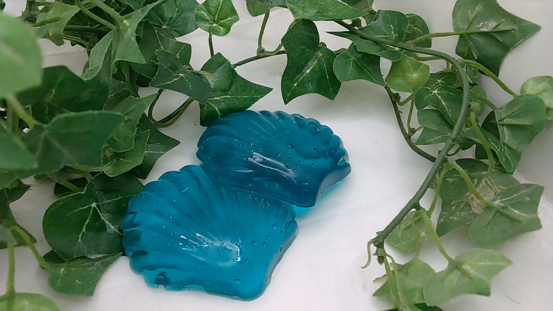 Vanilla and Rosemary infused in Glycerin Shell Soap