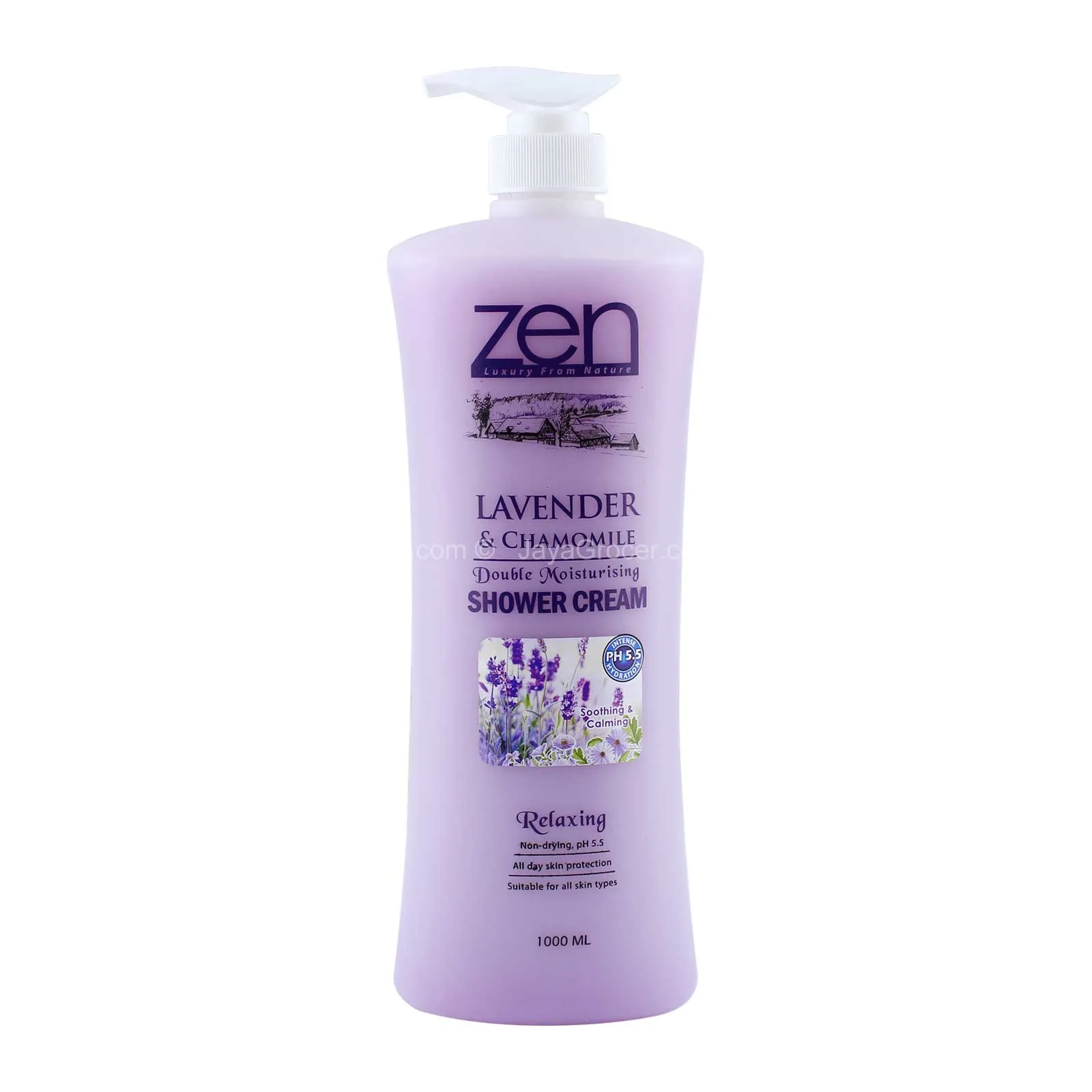 Zen shower cream lavendar 1lit